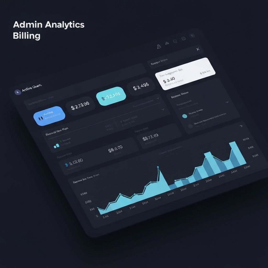 ColaVPN Admin — Analytics & Billing